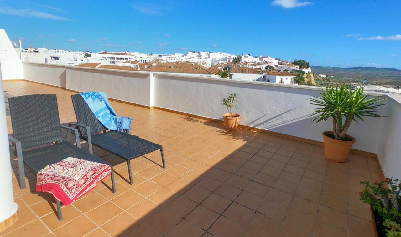 Terraza Trafalgar Apartamento Tipo Penthouse Con Enorme Terraza Y Vistas Al Mar Conil De La Frontera Eksteriør billede